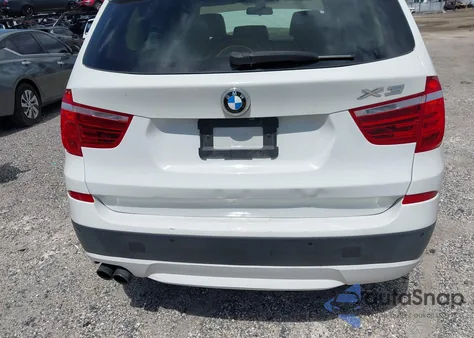 2013 BMW X3 xDrive28I from USA, damaged, VIN 5UXWX9C53D0A28528